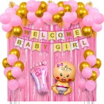 Baby Girl Welcome Home Decoration Ideas