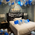Bedroom Birthday Decorations For Him