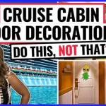 Cruise Ship Cabin Door Decorations Meanings