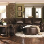 Dark Brown Leather Sectional Decorating Ideas