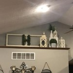 Decorating Ideas For Vaulted Ceiling Shelf
