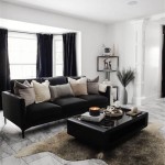 Decorating With Black Furniture In The Living Room