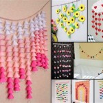 Diy Paper Craft Ideas Wall Decoration Door