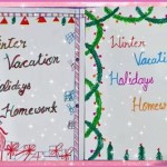 Holiday Homework Notebook Decoration Ideas For Students