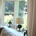 How To Decorate A Bow Window Sill