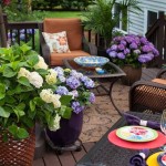 How To Decorate A Deck With Flower Pots
