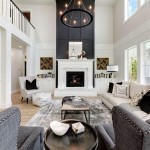 How To Decorate A Fireplace Mantel With High Ceiling