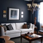 How To Decorate A Navy Blue Wall