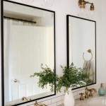 How To Decorate A Square Bathroom Mirror