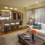 How To Decorate An Open Concept Living Room And Kitchen Together