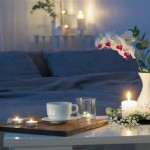 How To Decorate Bedroom With Flowers And Candles