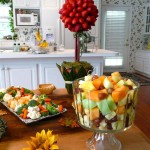 How To Decorate Food Table For Bridal Shower