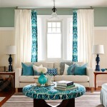 Living Room Turquoise Decor Ideas For Fall 2025