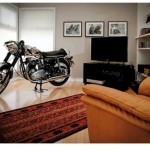 Motorcycle Living Room Decorating Ideas