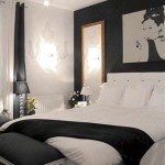 Purple Black And White Bedroom Decorating Ideas