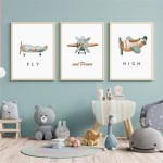 Toddler Airplane Room Decor